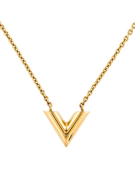 v louis vuitton necklace.